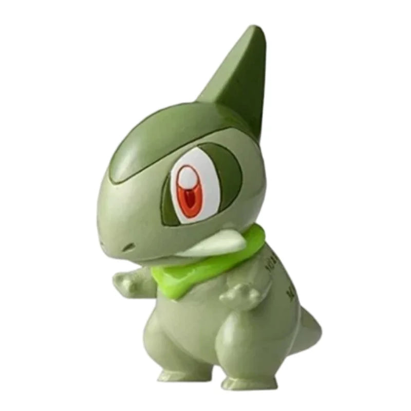 TOMY WCT Super Cute Pokemon Figures Kawaii Pikachu Piplup Vulpix Meowth Cubone Marshadow Axew Keldeo Mini 4cm Children toys