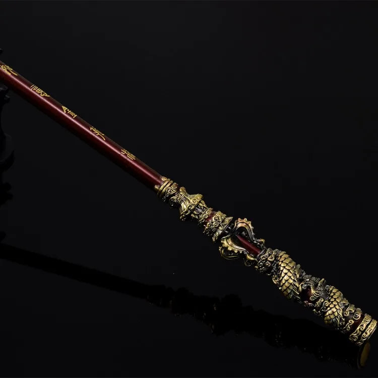 Black Myth Wukong Katana Sword Golden Hoop Stick Real Steel Sword Iron Real Size Weapon Cosplay Prop Decoration Craft Anime Gift