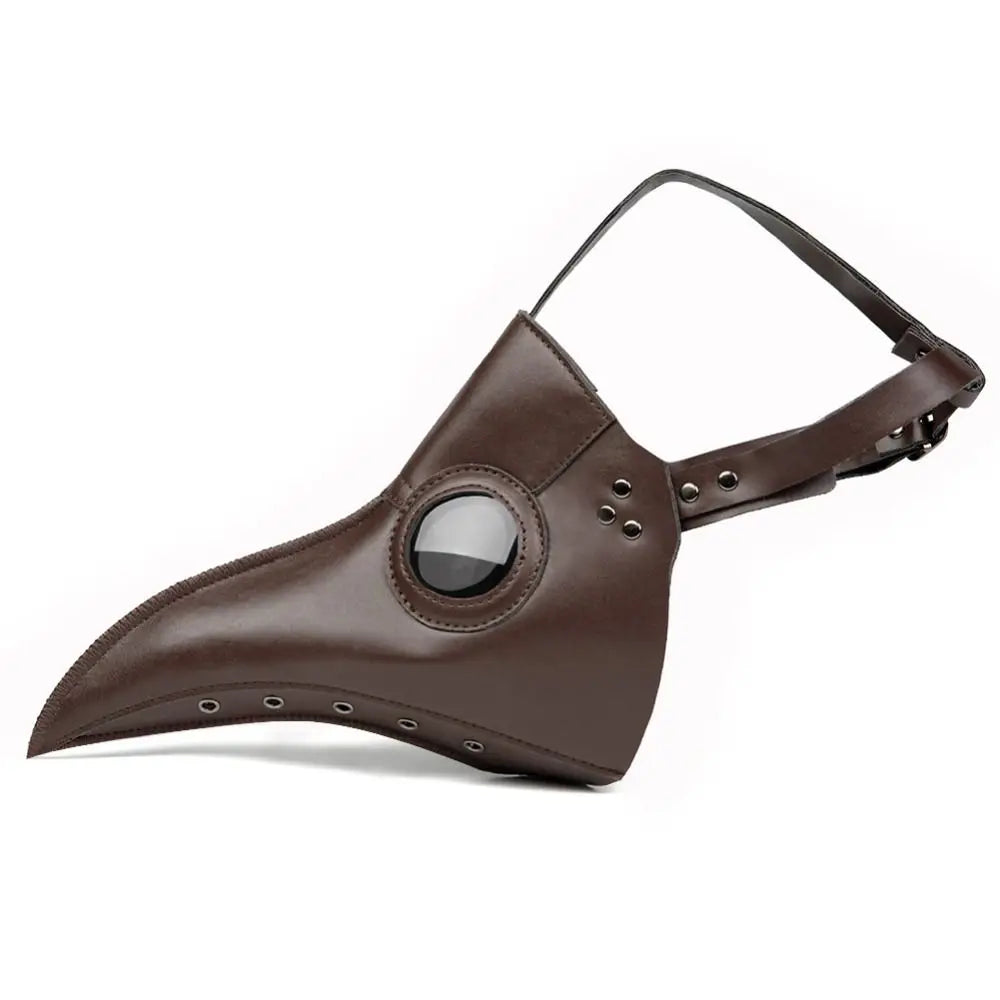 Cosplay Props Long Nose Beak Steampunk Bird Mask Cartoon Funny Plague Doctor Mask Plastic Halloween Bird Mask Nightclub