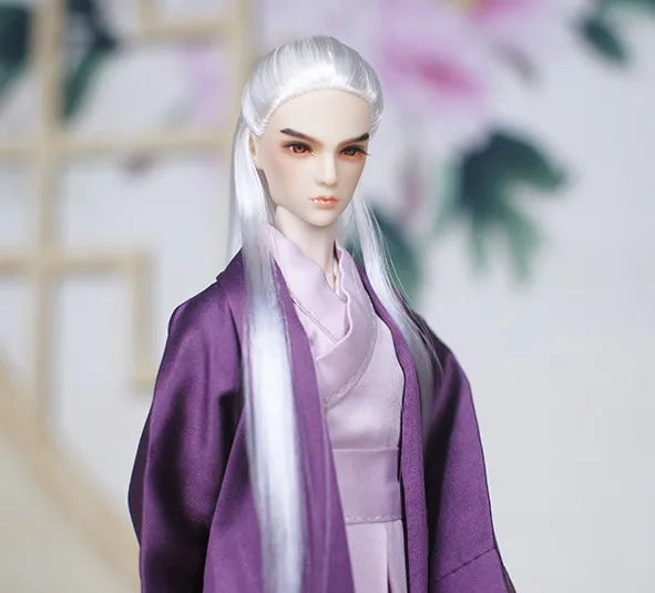 30cm Doll Chinese Ancient Costume Accessories 1/6 Male BJD Doll Figures Flexible Body Boy Doll Long Hair Boyfriend Toys Gift