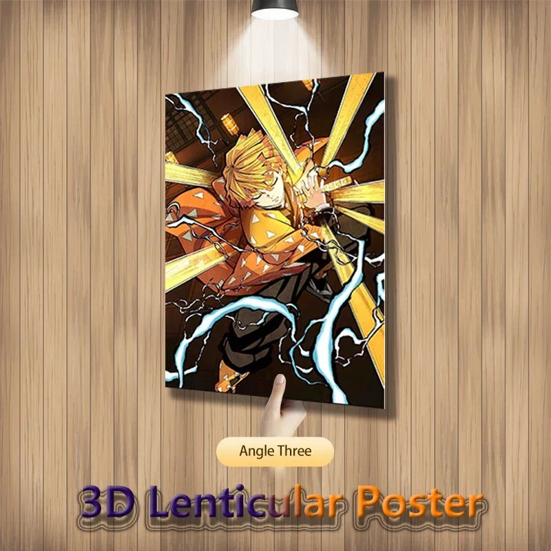 Demon Slayer 3D Lenticular Poster