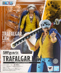 In Stock Genuine Bandai SHF One Piece Series Luffy Zoro Sanji Yonko Kaido Kid Trafalgar Law Action Figures Hand Model Collection