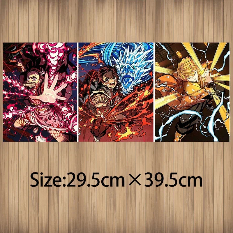 Demon Slayer 3D Lenticular Poster