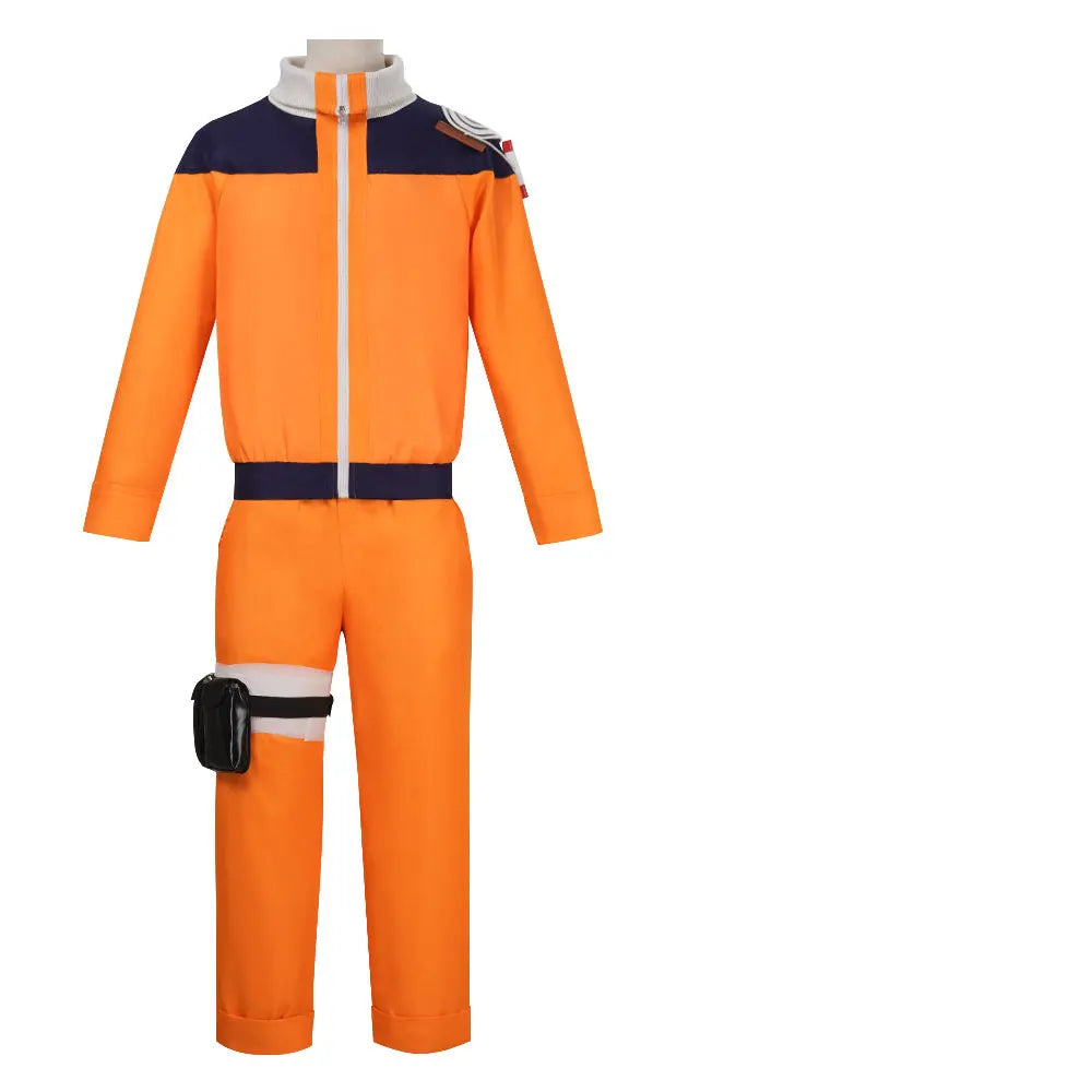 Cartoon Ninja Cosplay Costume Full Set With Props Accessories Japanese Anime Style
