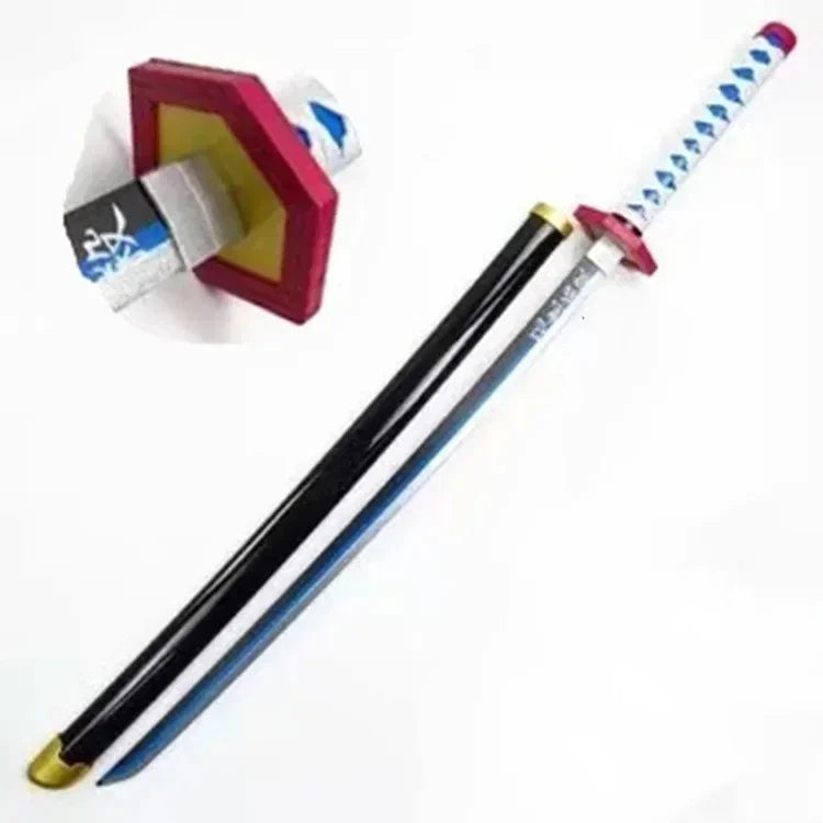 104cm Large Katana Schwert Wood Blade Sword Anime Cosplay Prop Ninja Knife Real Size Japanese Katana Original Samurai Sabre Gift