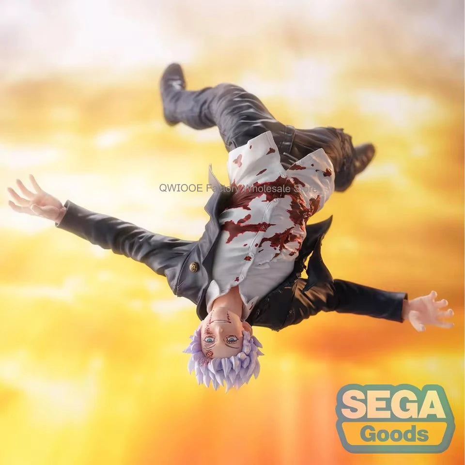 Original Genuine SEGA Jujutsu Kaisen 25cm Gojo Satoru Awakening Season 2 Action Figures PVC Model Doll Collection Kids Toy Gift