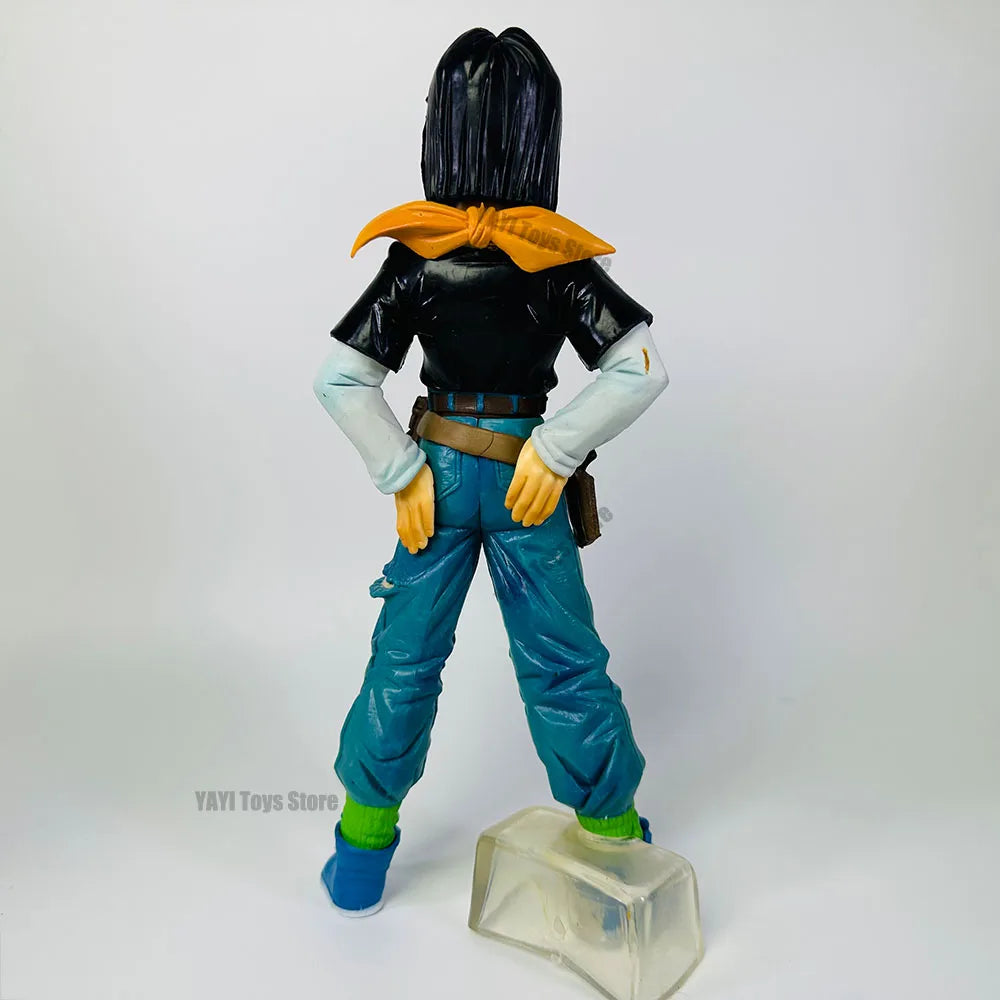 Hot Dragon Ball Z Android 17 18 Anime Figure Android 18 PVC Action Figures Collection Model Toys for Children Christmas Gifts