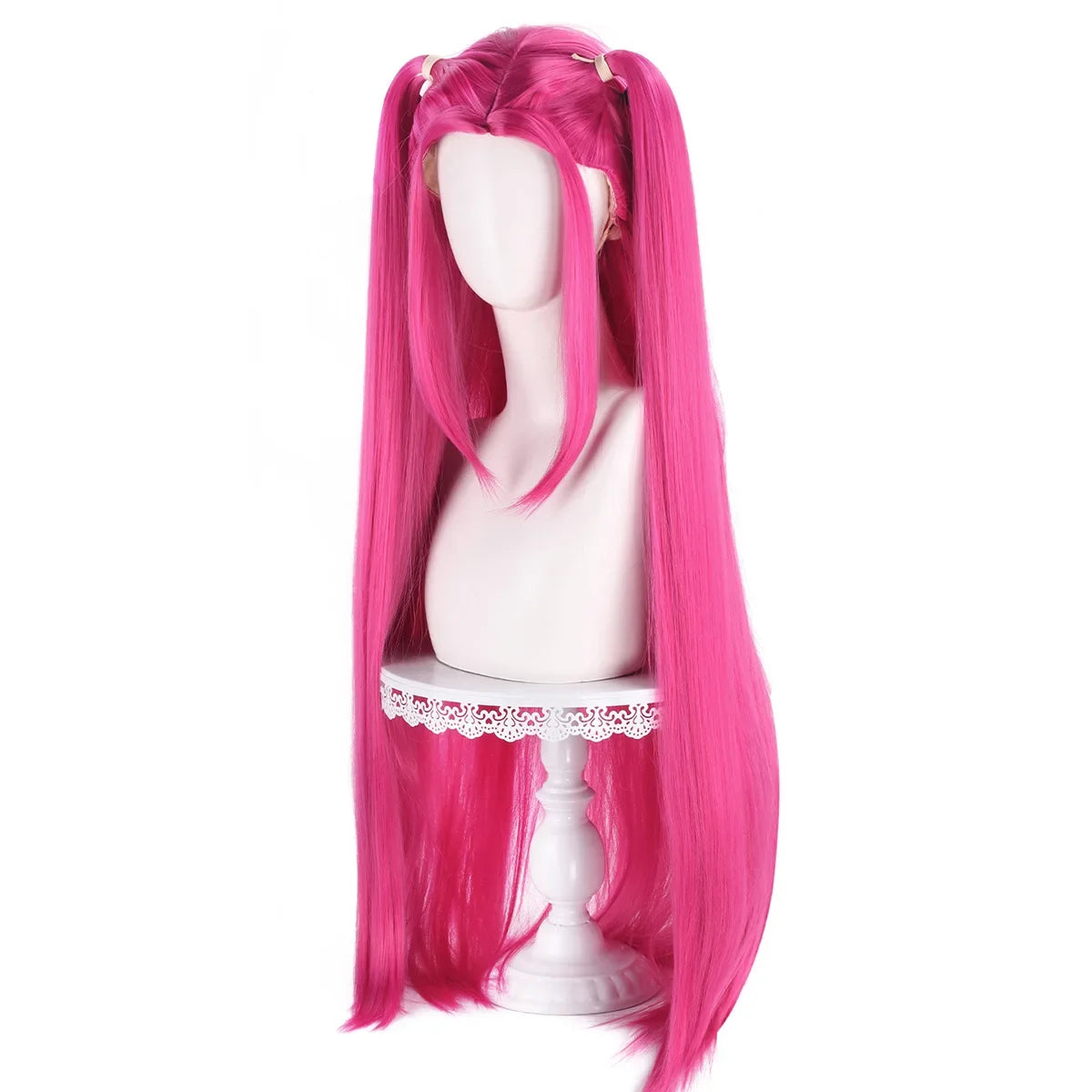 Cosplay Wig  Mir-a Rum-i Zo-e Purple Black Red Long Hair Heat Resistant Synthetic Wigs Carnival Props