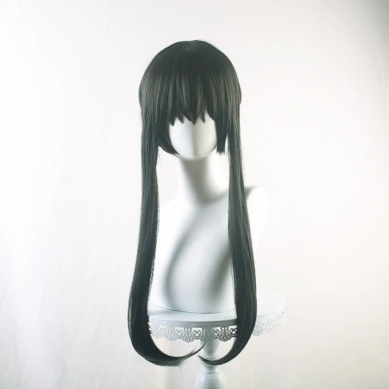 Synthetic Cosplay Wig Inspired By Spy Agent Heroine - Updo Style Fiber Wigs for Costume Party, Anime Roleplay, Halloween, Women