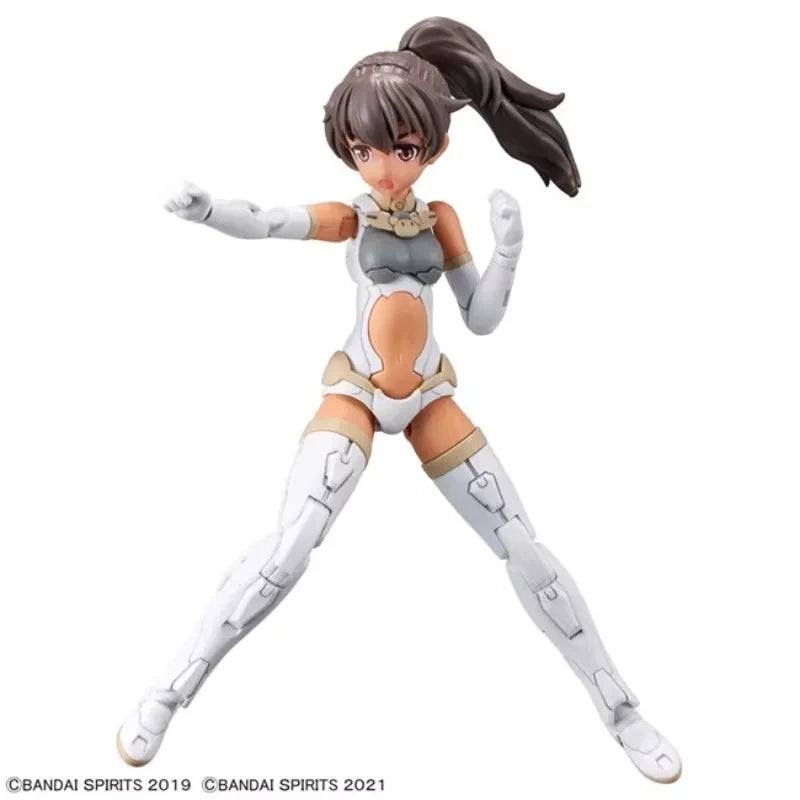 Bandai Original Genuine 30 Minutes Sisters Yufia Eliene Stipla Laranel Siana Farina Neverlia Rishetta Palyton Models Toy Figures