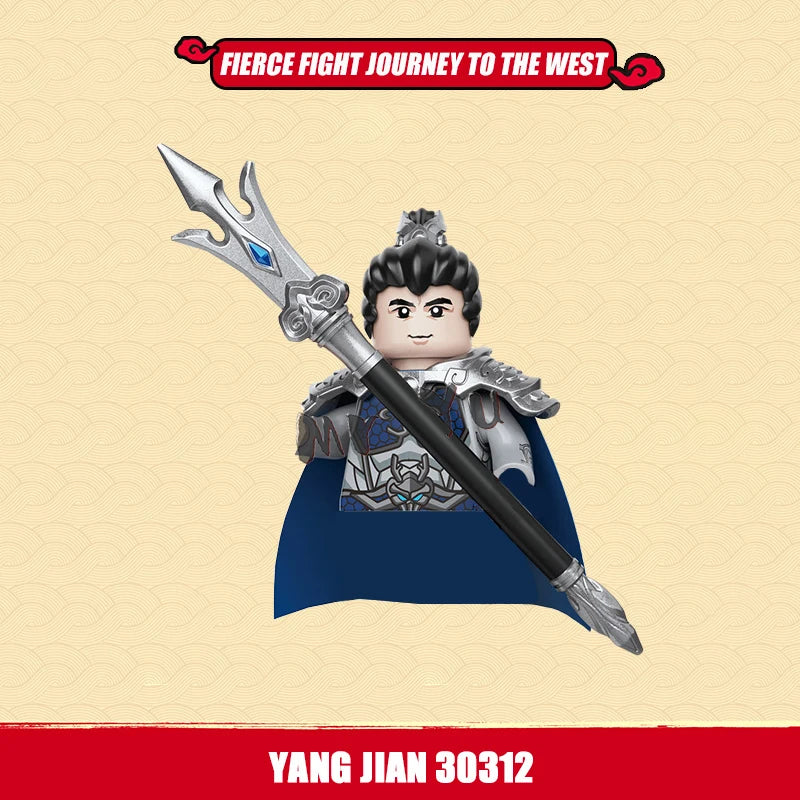 New Journey To Thewest Chinese Movie Anime DIY Mini Figures Weapons Model Building Blocks Kids Toys Gifts For Boys Girls Juguete