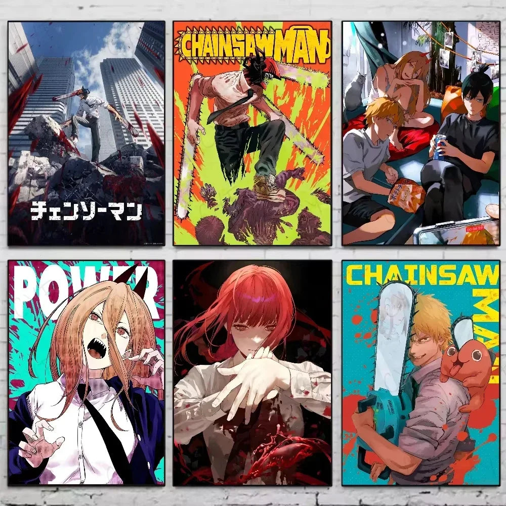 Chainsaw Man Anime Poster