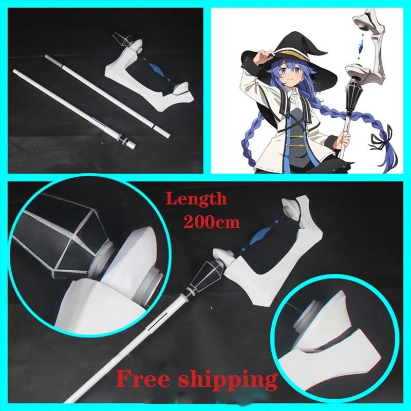 Roxy Migurdia Cosplay Weapons Props Anime Jobless Reincarnation Costume Props Halloween Comic Exhibition Accessories