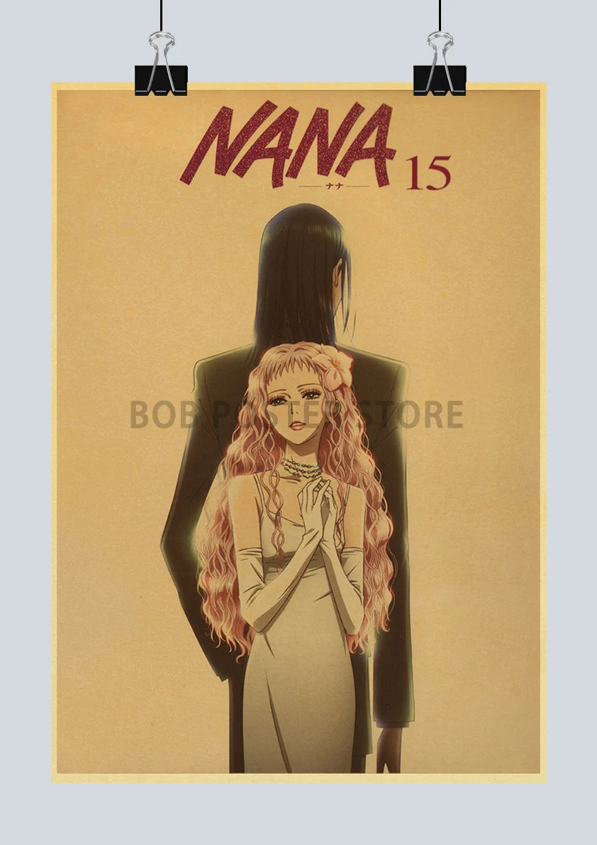 NANA Retro Kraft Paper Poster