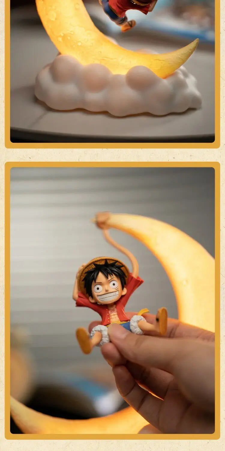 Lufei Lala Lamp/Voice Controlled Night Light Eye Protection Wanshiwu Handmade Genuine Anime Peripheral Handmade Joining Gift