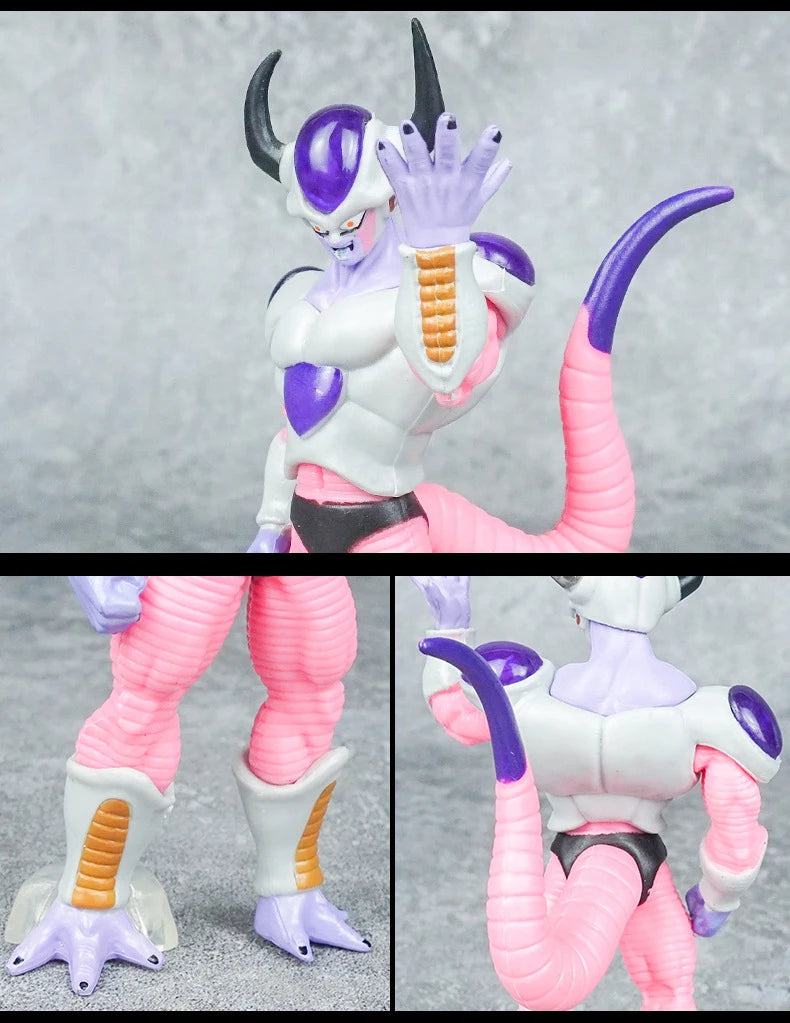 8pcs/Set Dragon Ball Z Frieza Figure Freezer Third Form Figurine PVC Action Figures Collection Model Toys Gifts