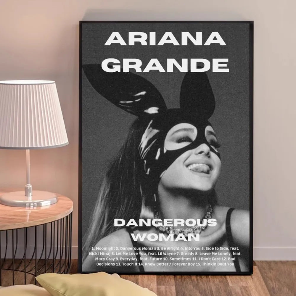 Ariana Grande Anime Poster