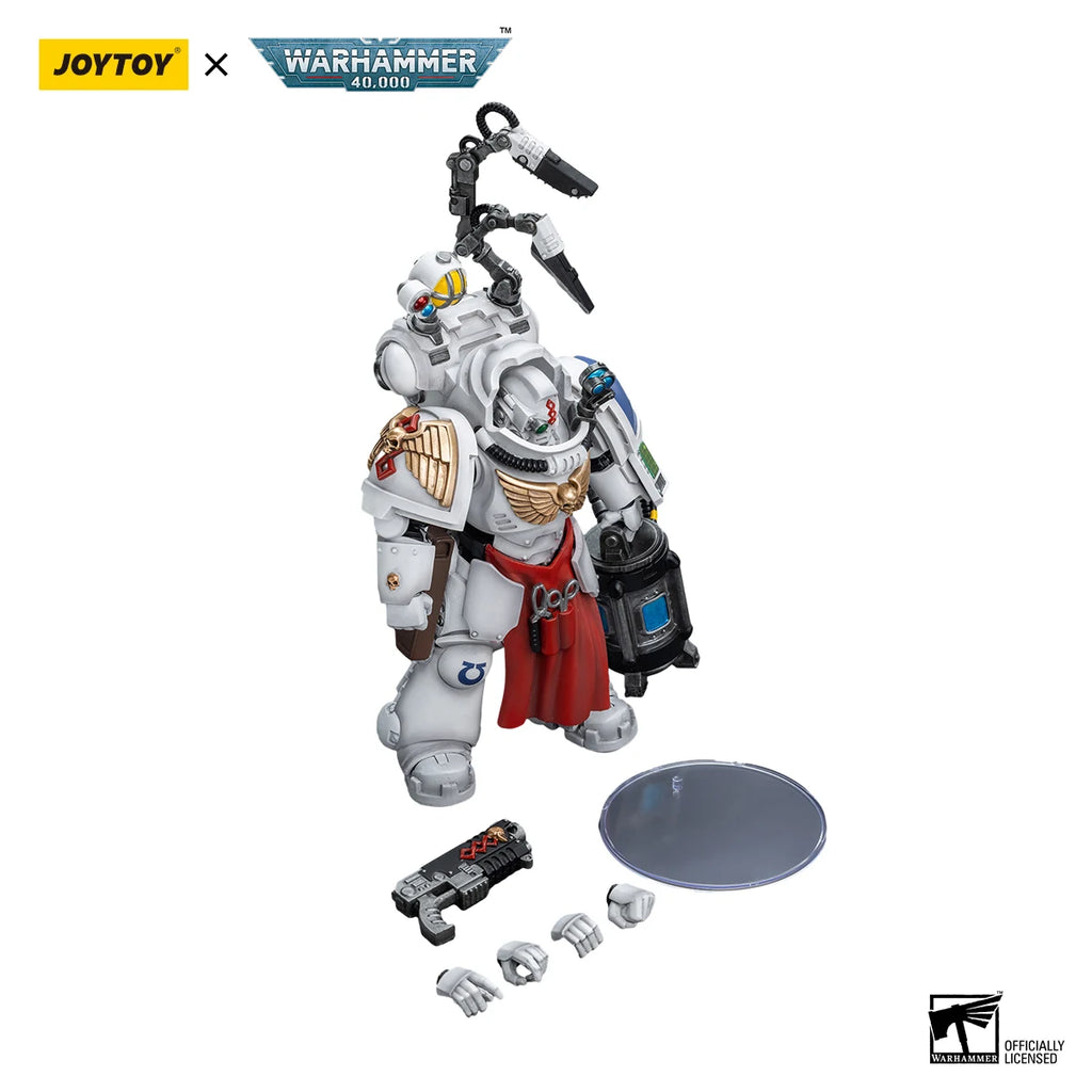 [Pre Order]JOYTOY Warhammer 40K 1/18 Action Figure Ultramarines Apothecary Biologis Anime figures Toys Collection