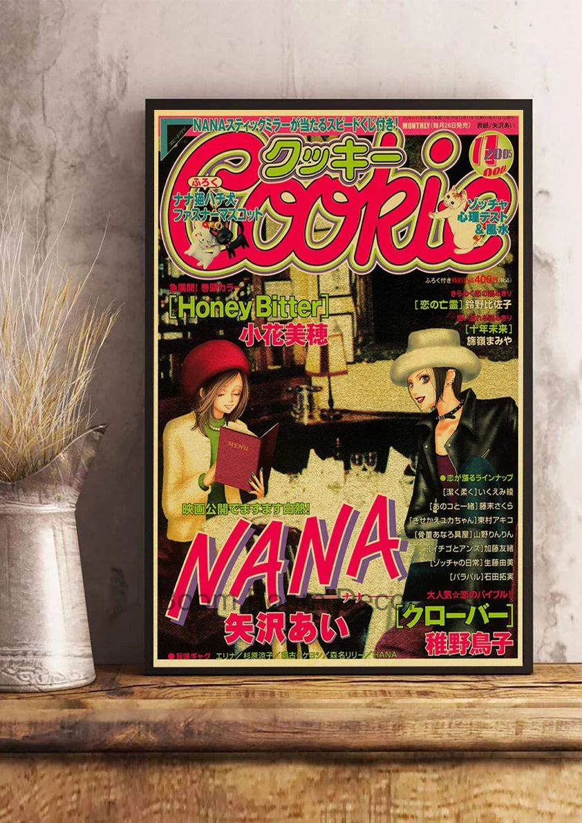 NANA Retro Kraft Poster