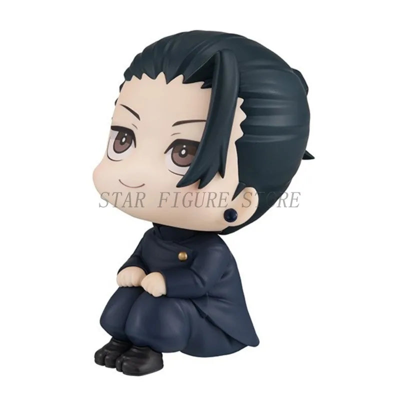 10cm Jujutsu Kaisen Action Figure Look Up Satoru Gojo Geto Suguru Figures Model Toys Q Version Anime LK Figurine PVC Collection