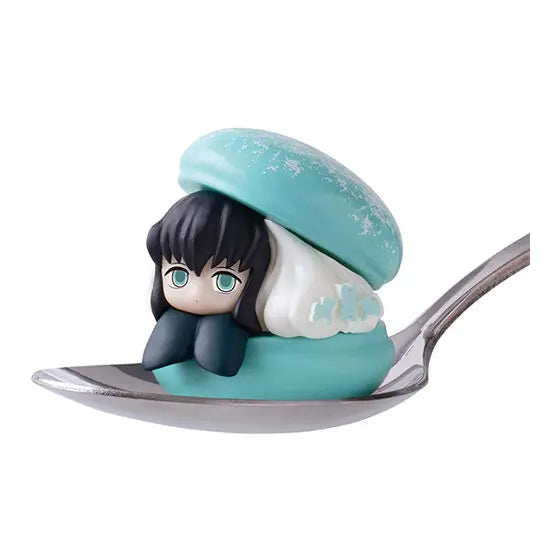 BANDAI Demon Slayer Action Figures Model Rengoku Kyoujurou Kanroji Mitsuri Tokitou Muichirou Gashapon Macaron Styling Original