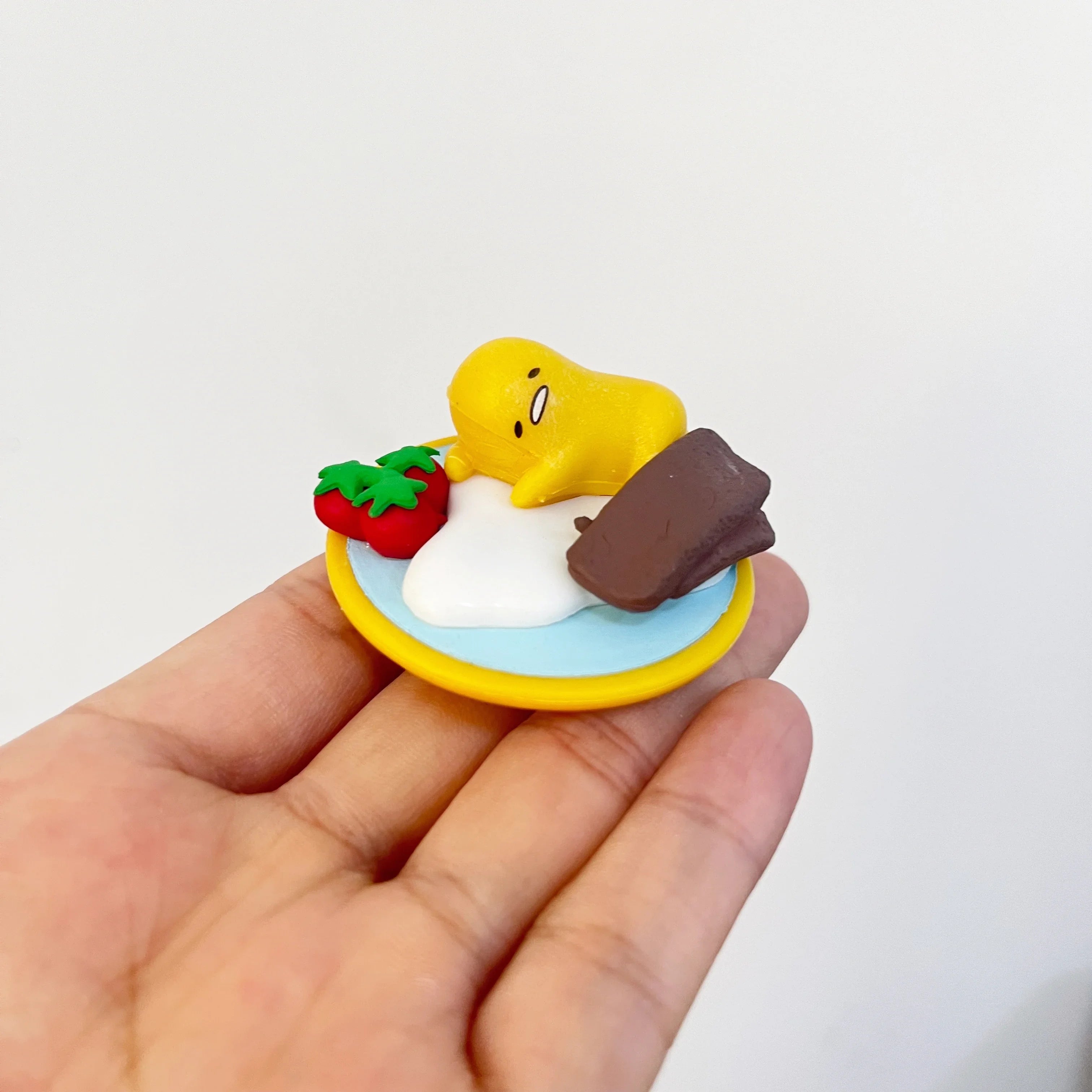 Anime Gudetamas Yolk King Lazy Eggs Gashapon Toy Miniature Figures Cute Doll Model Collection Ornaments Children Birthday Gift