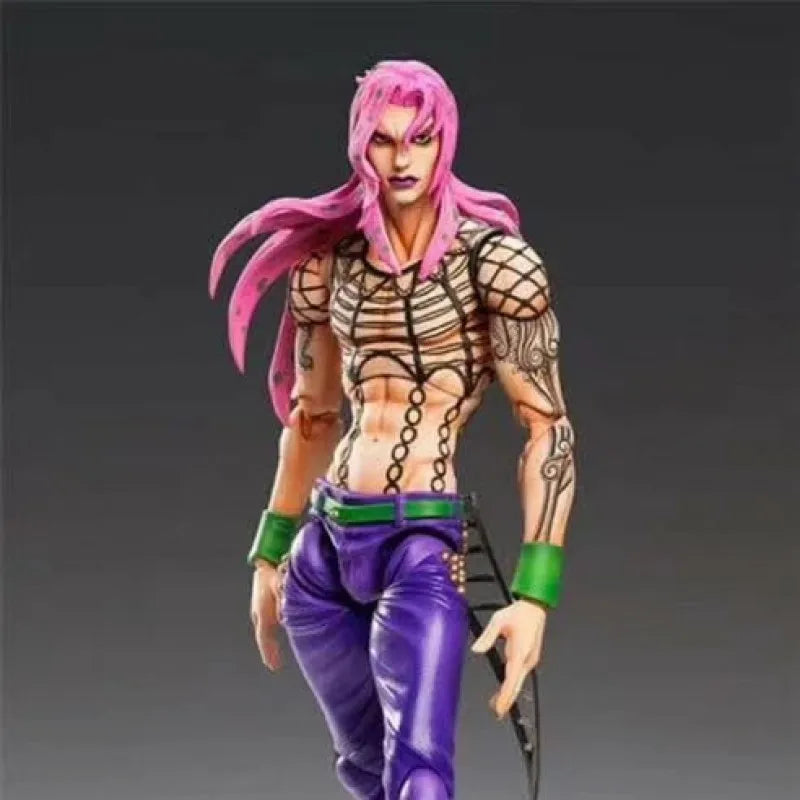 Anime Jojo Bizzare Adventure Figure Jotaro Kujo Star Platinum Kujo Jotaro Group Josuke Higashikata Killer Queen Second Figures