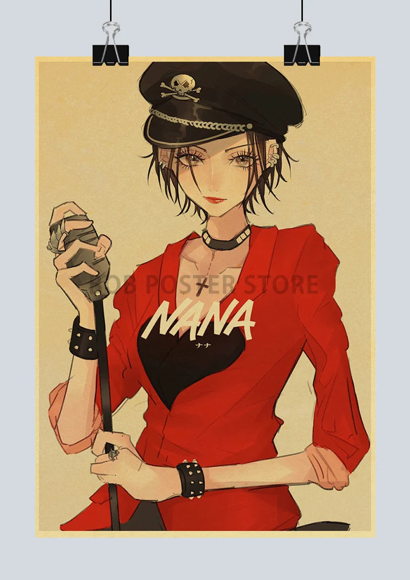 NANA Retro Kraft Paper Poster