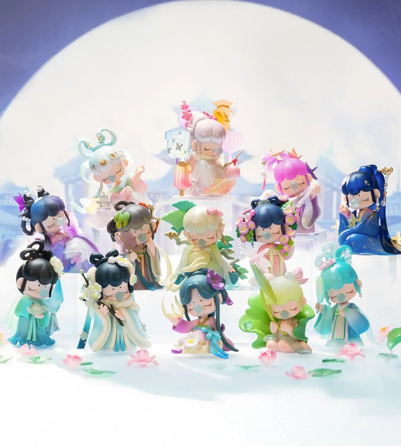 Robotime Rolife Nanci Poetic Beauty Blind Box Action Figures Doll Toys Surprise Box Lady Toys - ZPXX0