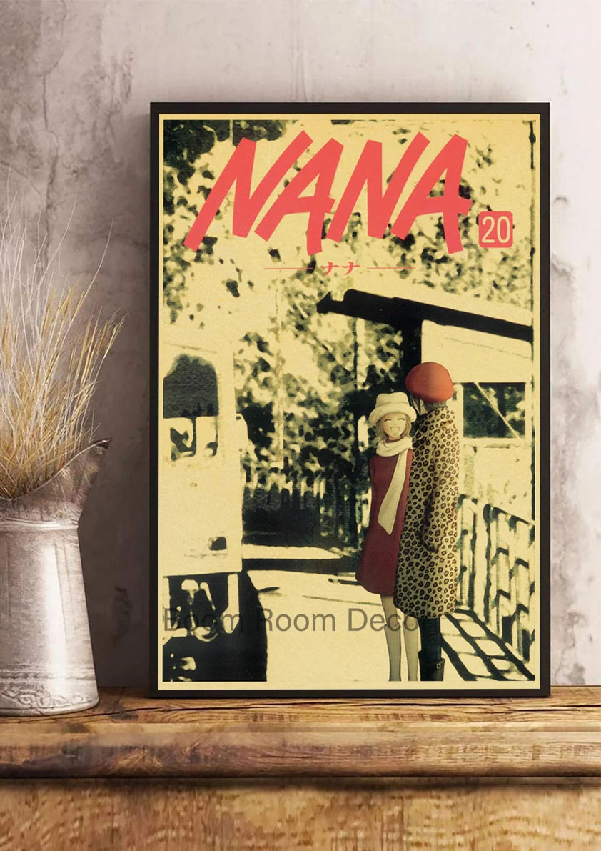 NANA Retro Kraft Poster
