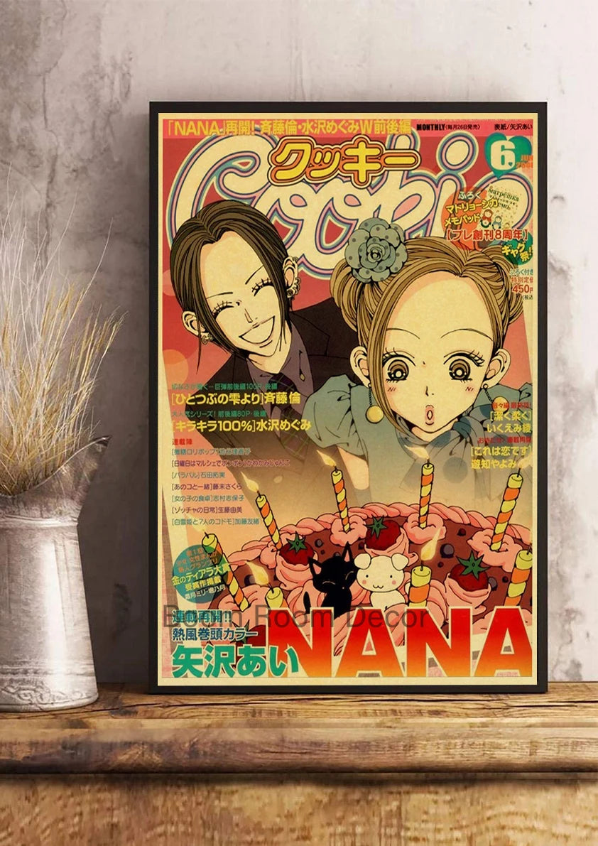 NANA Retro Kraft Poster