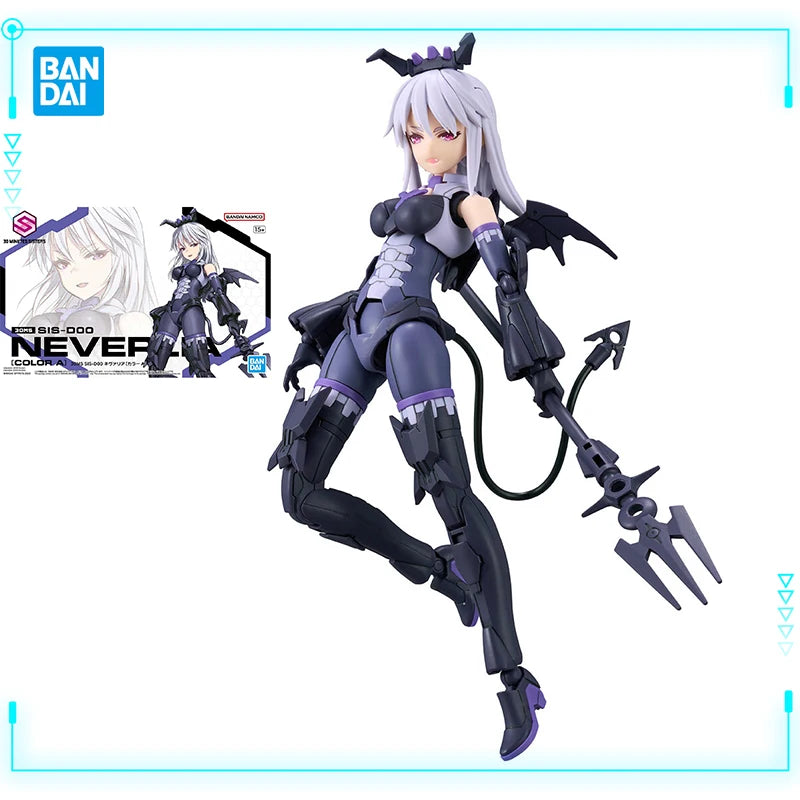 Bandai Original Genuine 30 Minutes Sisters Yufia Eliene Stipla Laranel Siana Farina Neverlia Rishetta Palyton Models Toy Figures