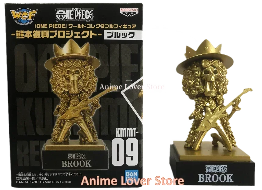 Bandai Original One Piece WCF Kumamoto Revival Plan Luffy Zoro Sanji Nami Usopp Robin Jinbe Chopper Anime Figures Toys for Kids