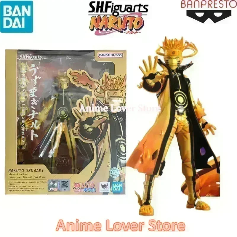 Bandai SHF Naruto Uzumaki Naruto Uchiha Sasuke Madara Haruno Sakura Hatake Kakashi Jiraiya Orochimaru Anime Figures