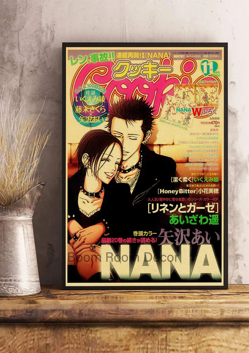 NANA Retro Kraft Poster