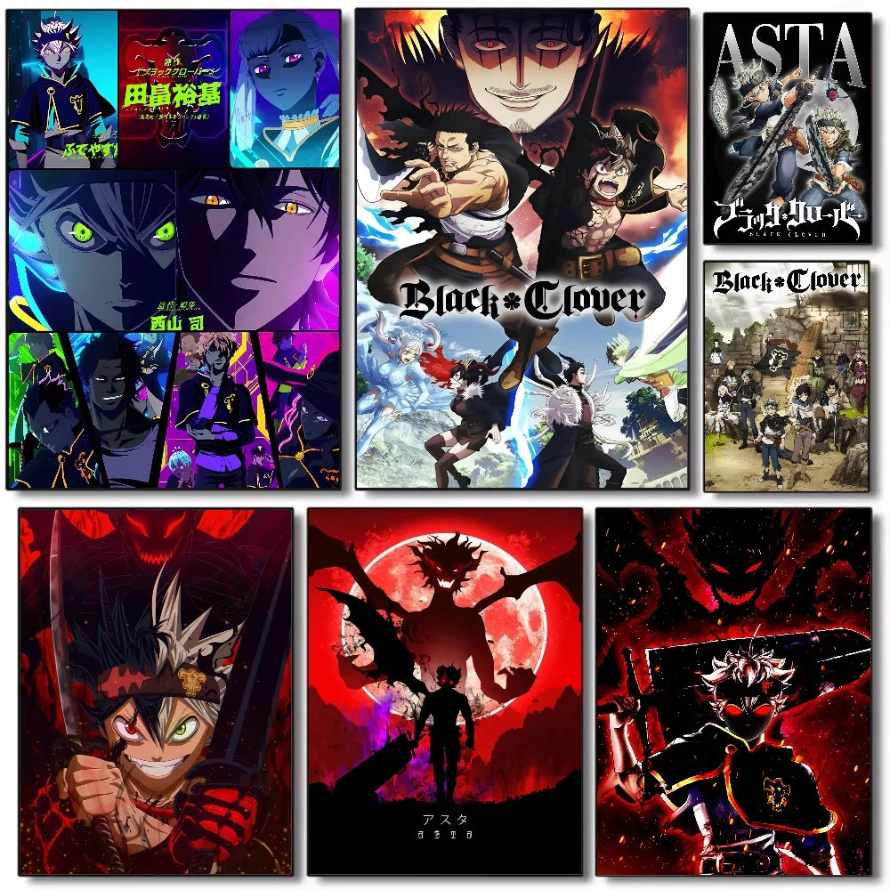 Black Clover Anime Poster