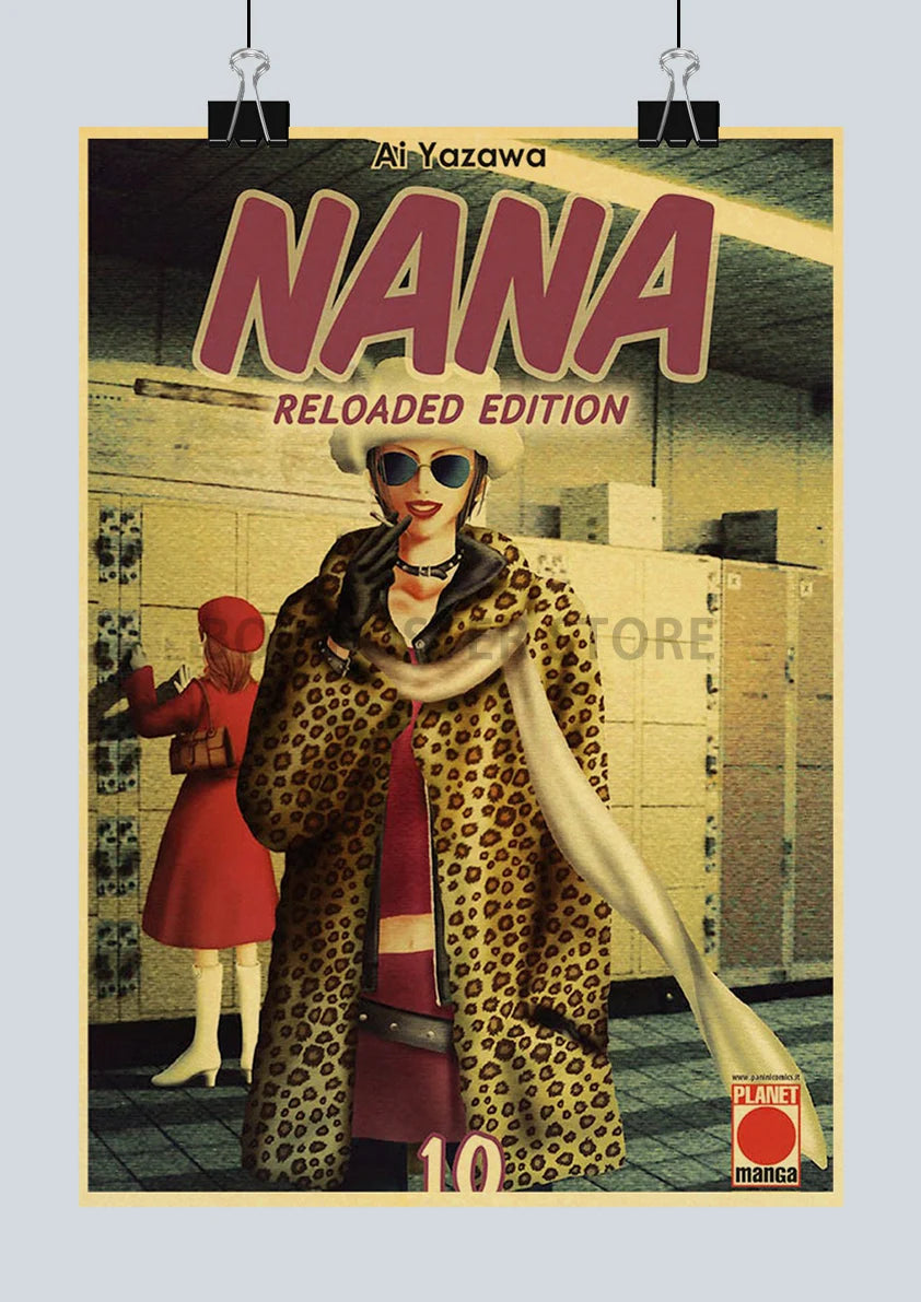 NANA Retro Kraft Paper Poster