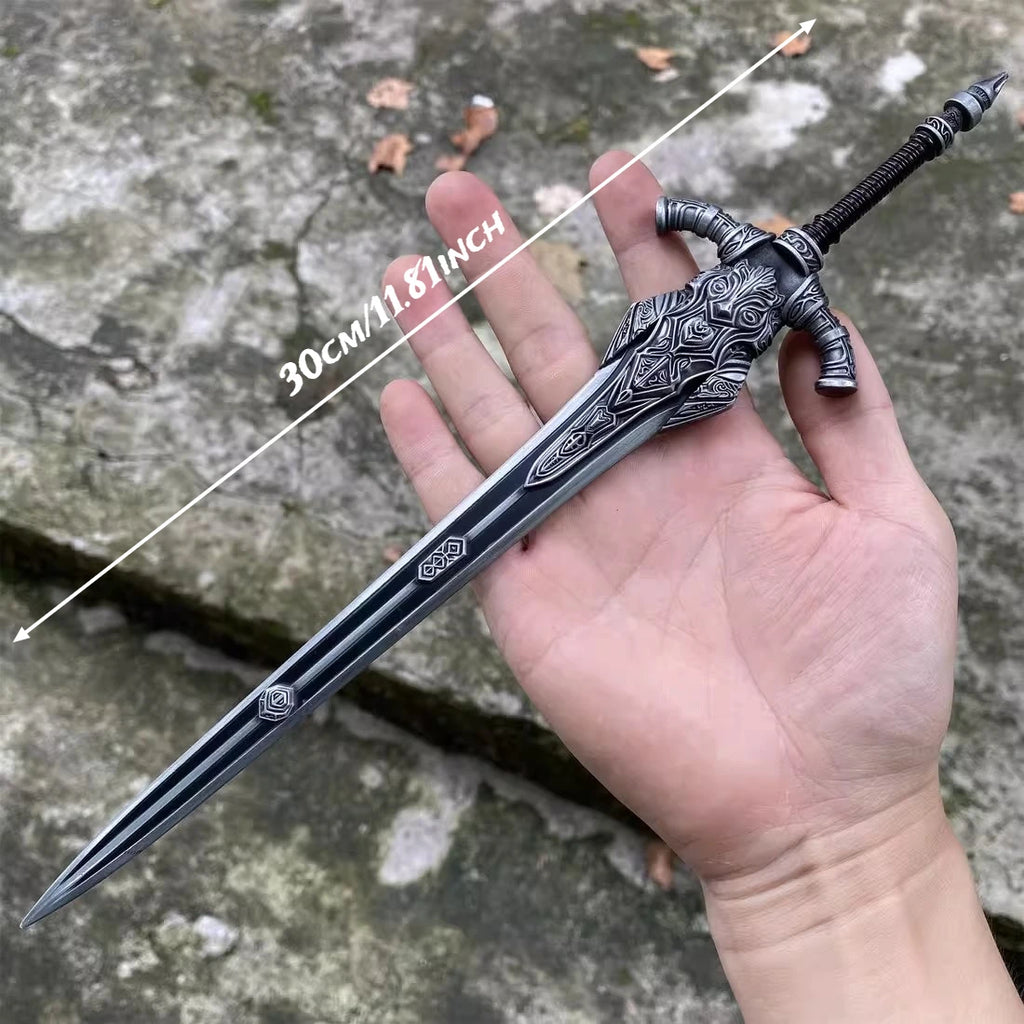 30cm DARK SOULS Wolf Knight's Greatsword weapons model Game Peripheral Toy Sword Unsharpened Desktop Collected Exhibits Boy Gift