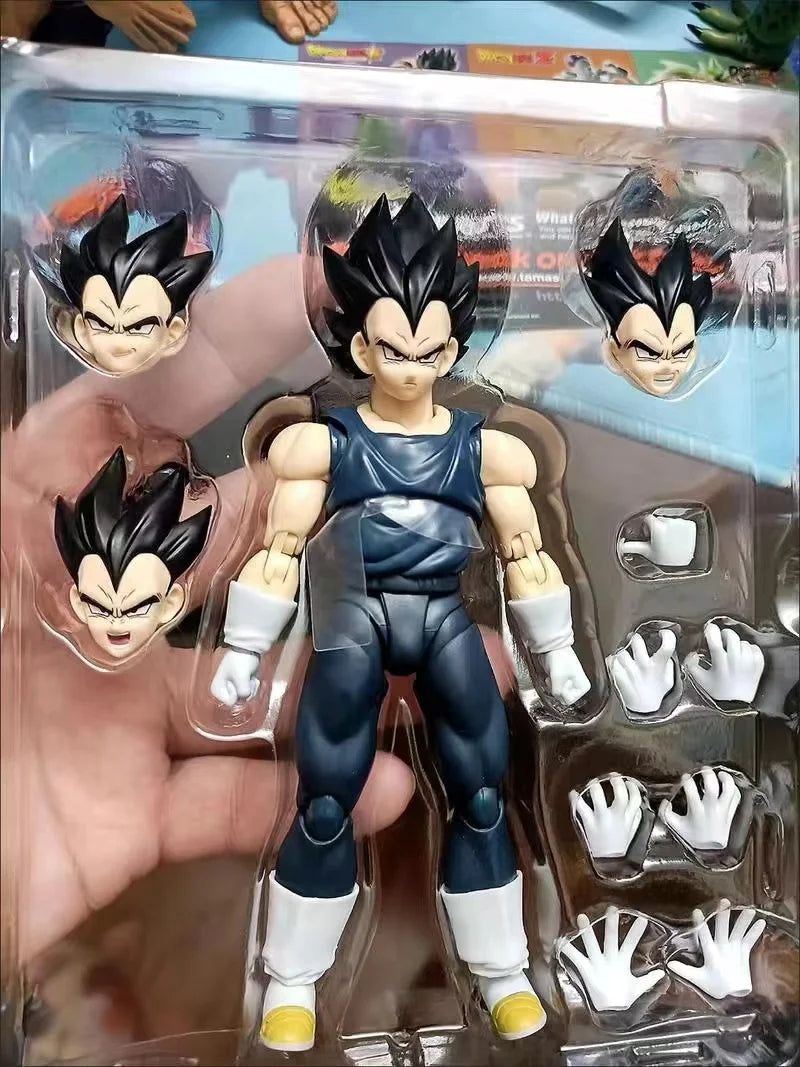 Anime Super Dragon Ball Heroes Figures Combats Vegeta Action Figure Bejita Movable Collection Doll Shf Saiyan Vegeta Model Toys