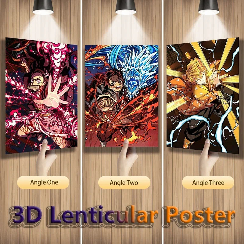 Demon Slayer 3D Lenticular Poster