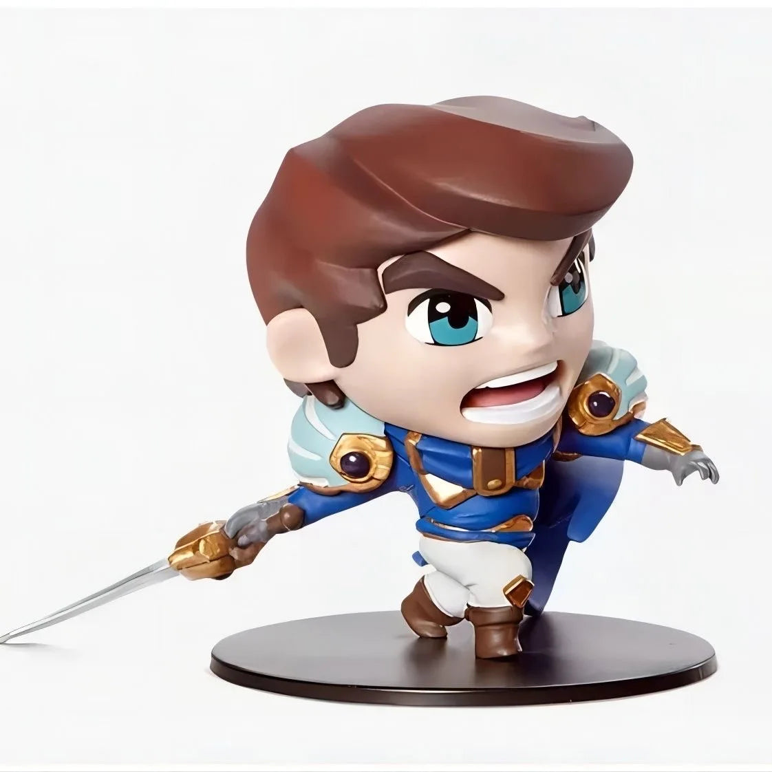 Original League of Legends Animation Game Peripheral Toys Jinx Teemo Poppy Vi Anime Action Model Figures Ornament Collection