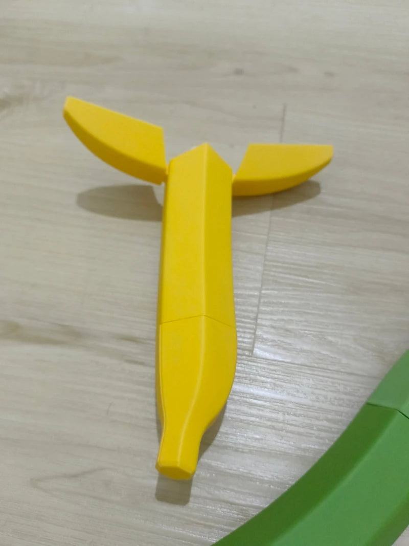 Gravity Katanas Sword Banana Shape Retractable Swords Decompression Katana Stress Relief Toy Knife Chindren Christmas Gifts