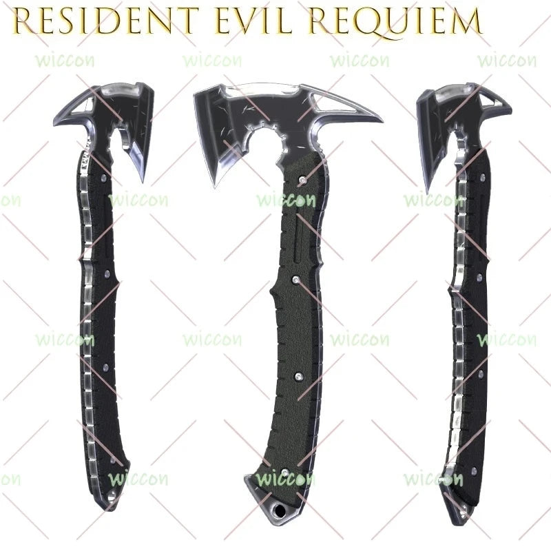 Men's Cosplay Prop Game Halloween Axe Cosplay Prop 3D Printed Plastic Axe Model Costume Accessories