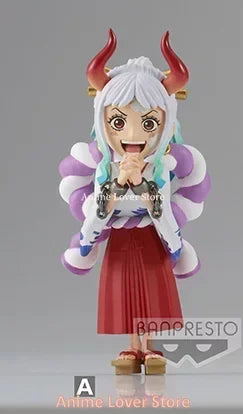 Bandai Banpresto Original One Piece WCF The Island of Ghosts VO.2 Ace Yamato Page One Ulti Anime Figures Toys for Kids Gift