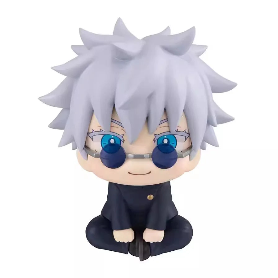 10cm Jujutsu Kaisen Mini Figures Satoru Gojo Figure Action Geto Suguru Figurine Q Version Anime Model PVC Collection Toys Statue