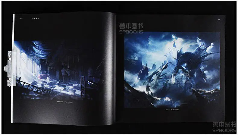 4 Books Set Japanese Original Illustration Art Book Dark Fantasy Nostalgia Parallel Scenes Can Purchase Separately