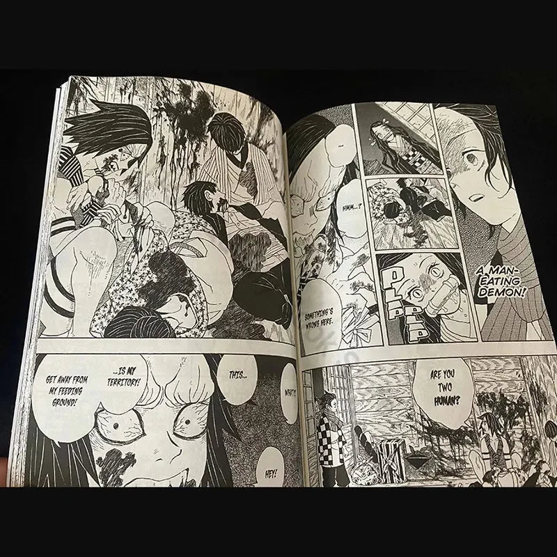 Anime Demon Slayer Volumes Yaiba Japanese Teen Fantasy Science Mystery Suspense Manga Comic Books English