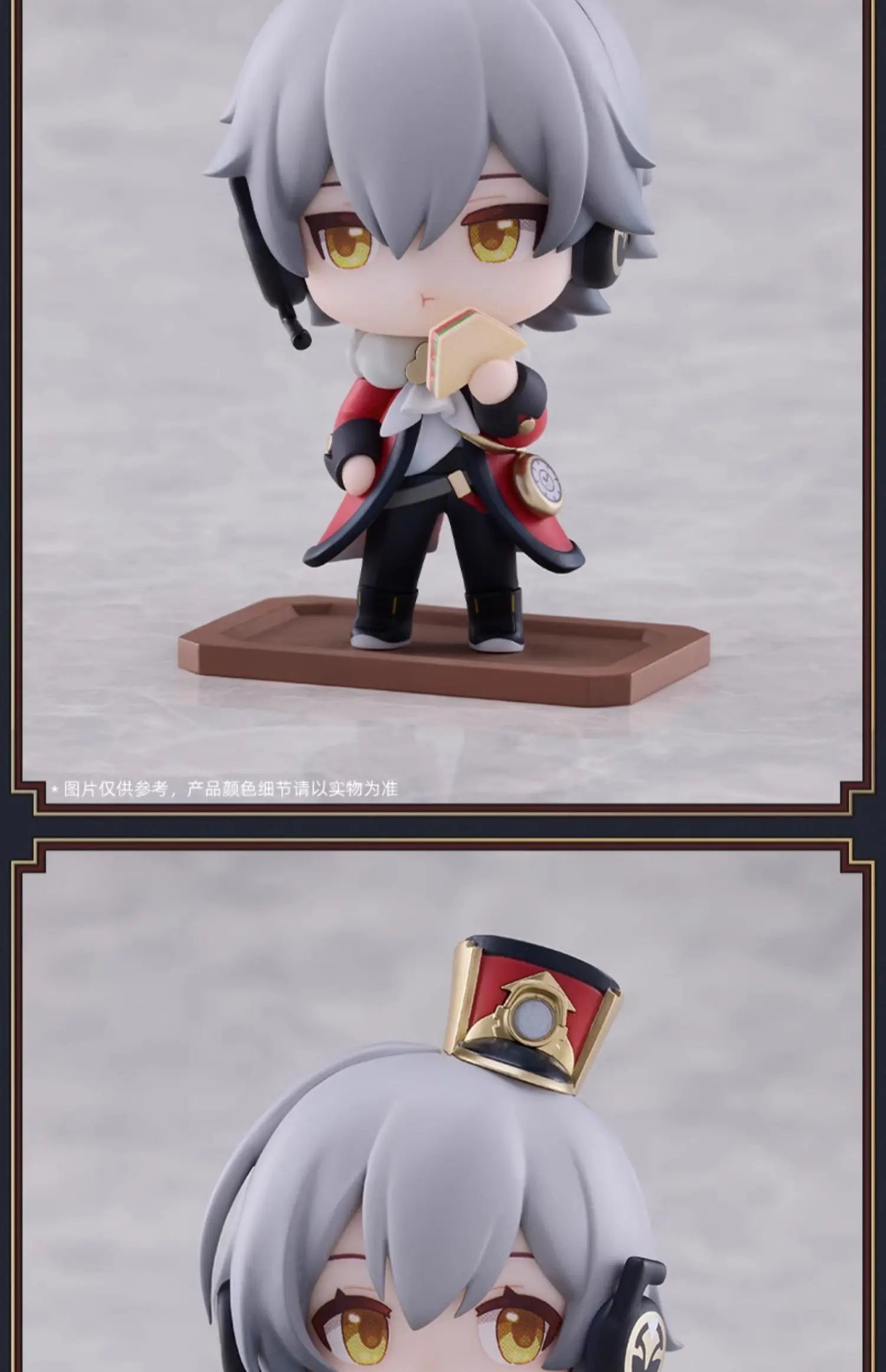 original Honkai Star Rail Peripherals Figures toys March 7th Dan Heng Himeko Train welcome tea party Brand New Genuine gift
