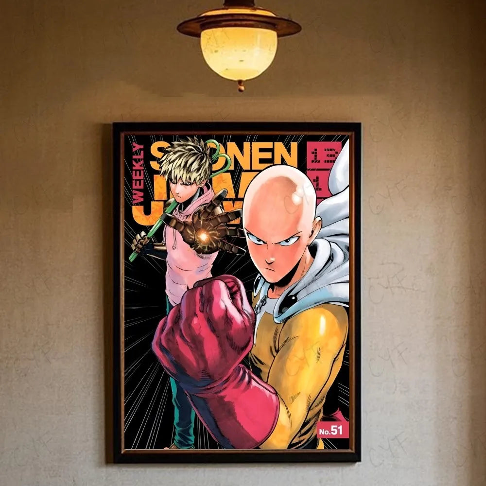 One Punch Man Anime Poster