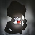 LED Anime Shadow Projection Lamp Creative Silhouette Night Light Room Decor Atmosphere Lamp Gift Anime Fans Bedroom Party Decor